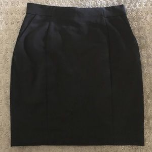 Black business skirt